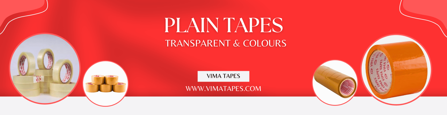 Plain Tapes. Bopp Tapes Manufacturers.