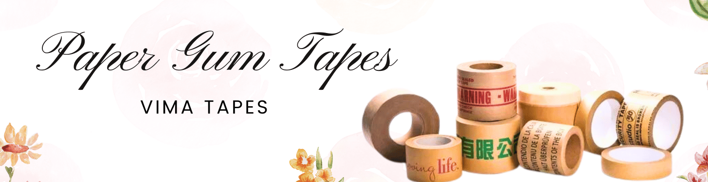 Paper Gum Tapes. Bopp Tapes Manufacturers.